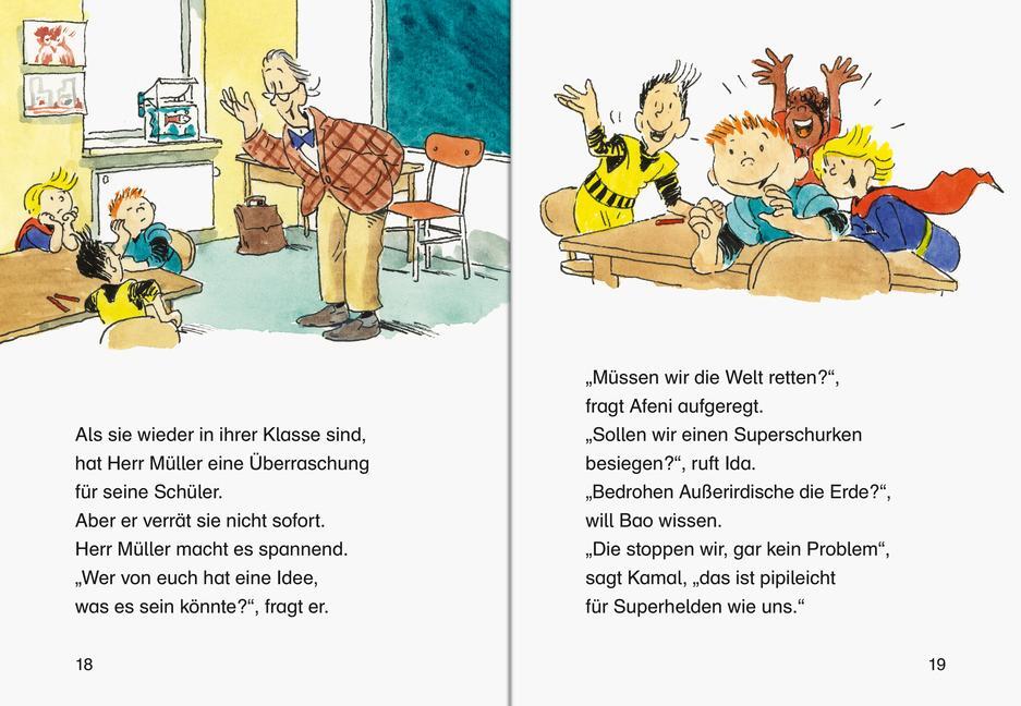 Bild: 9783473460298 | Leserabe - 2. Lesestufe: Die Superhelden-Schule | Rüdiger Bertram