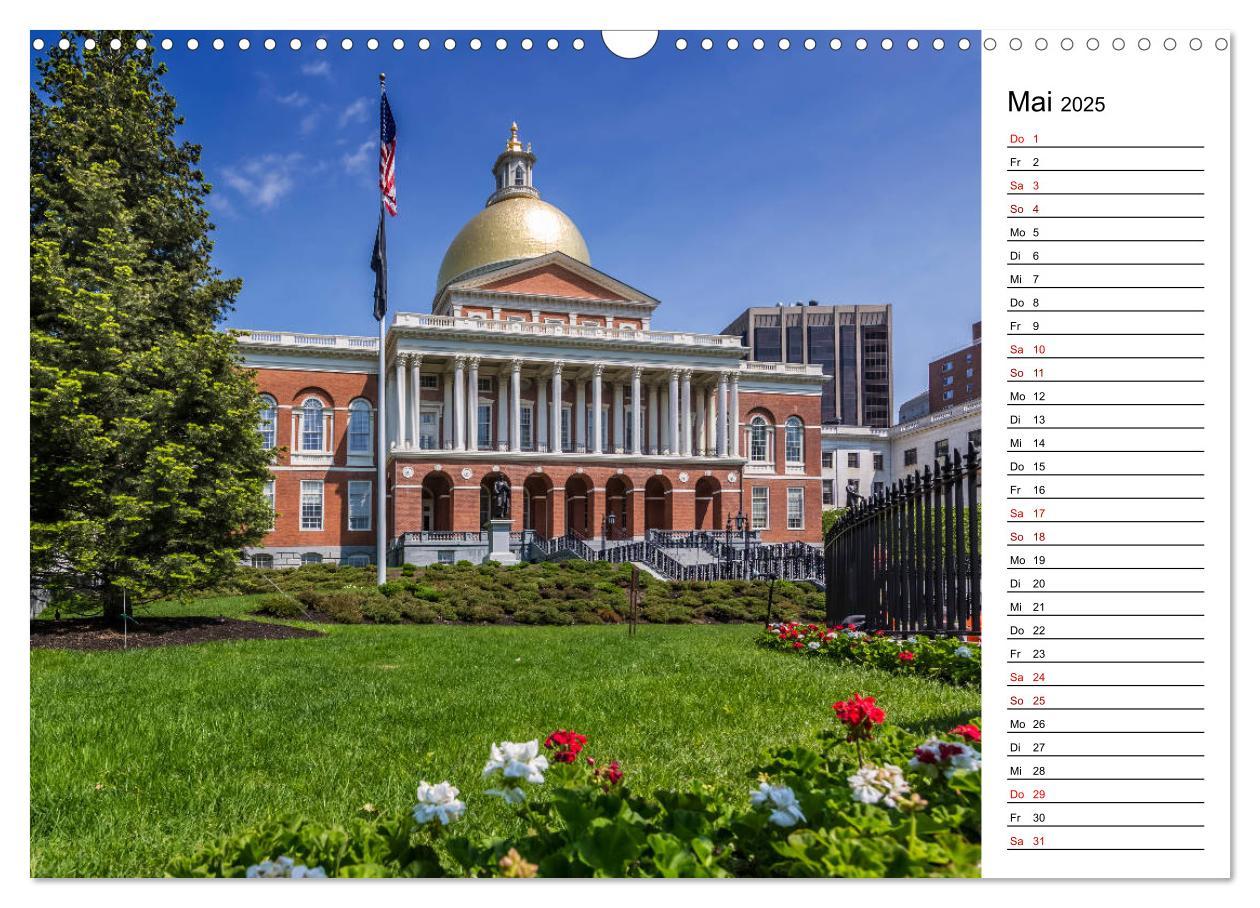 Bild: 9783435368402 | Stadtansichten aus Boston (Wandkalender 2025 DIN A3 quer), CALVENDO...