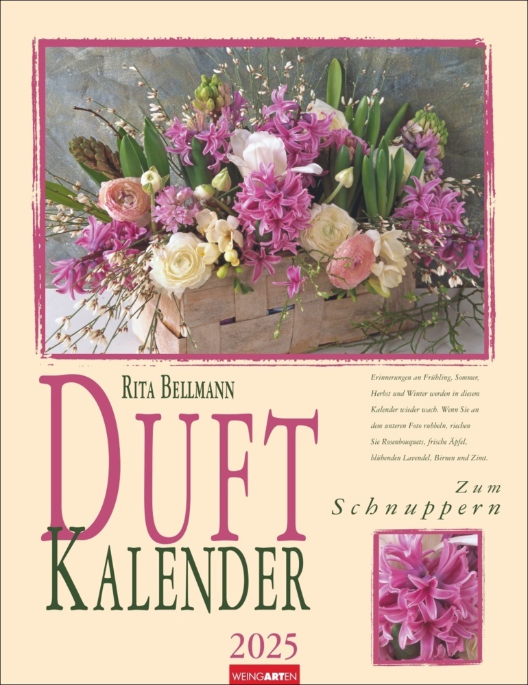 Cover: 9783839901373 | Duftkalender 2025 | Rita Bellmann | Kalender | Spiralbindung | 14 S.