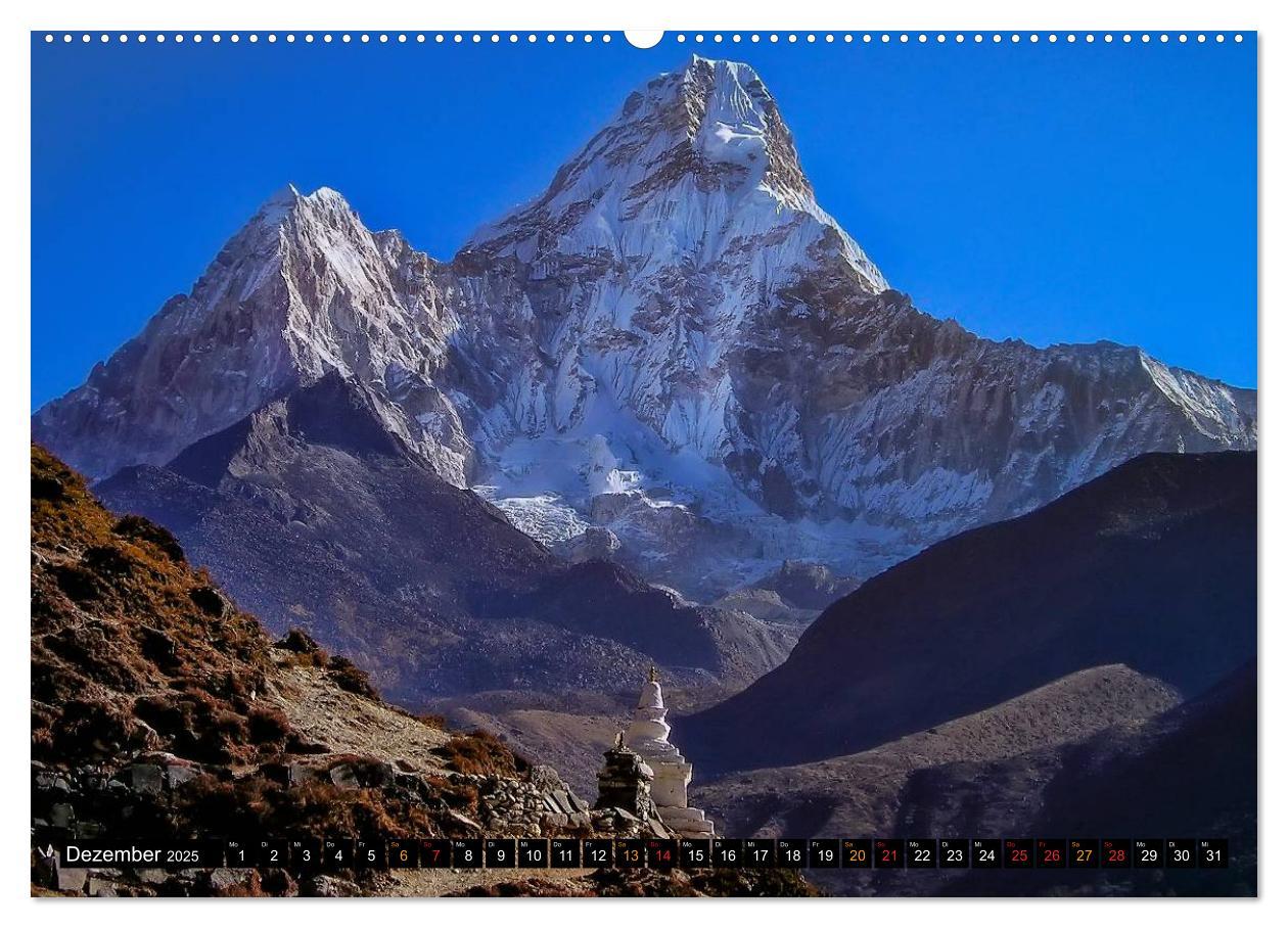 Bild: 9783435557622 | Nepal - das Dach der Welt (Wandkalender 2025 DIN A2 quer), CALVENDO...