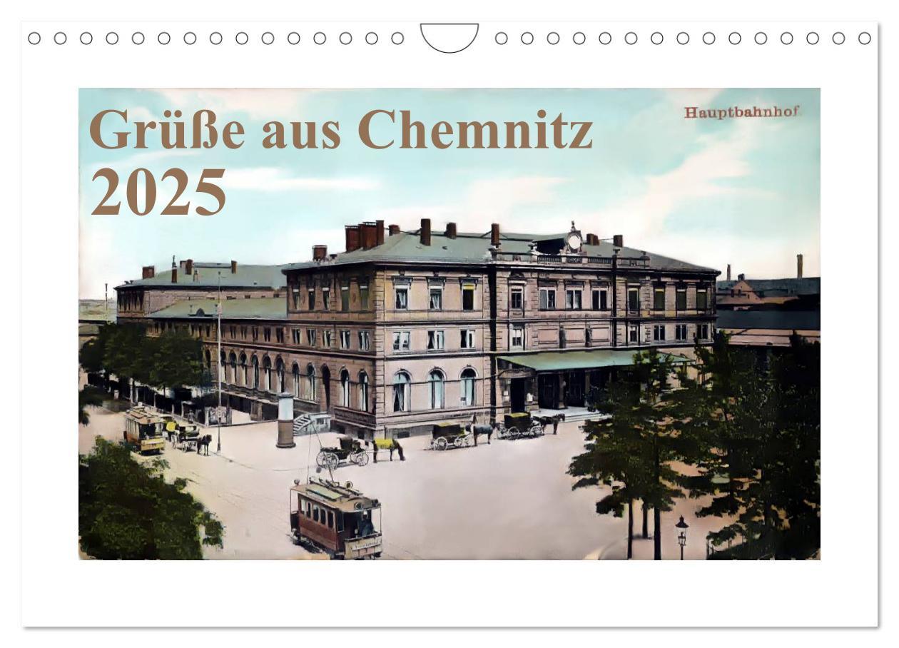 Cover: 9783435824861 | Grüße aus Chemnitz (Wandkalender 2025 DIN A4 quer), CALVENDO...