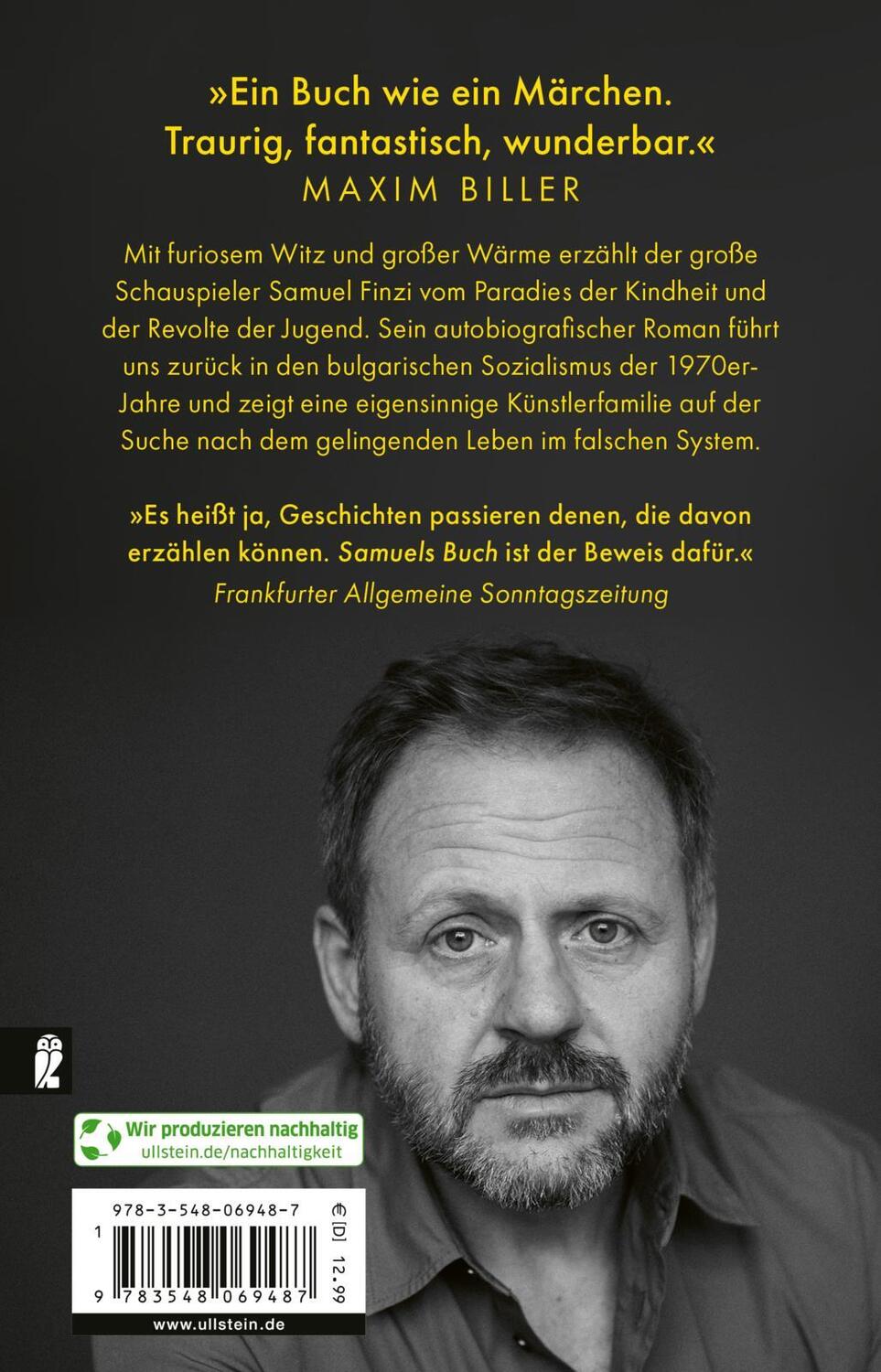 Rückseite: 9783548069487 | Samuels Buch | Samuel Finzi | Taschenbuch | 224 S. | Deutsch | 2024