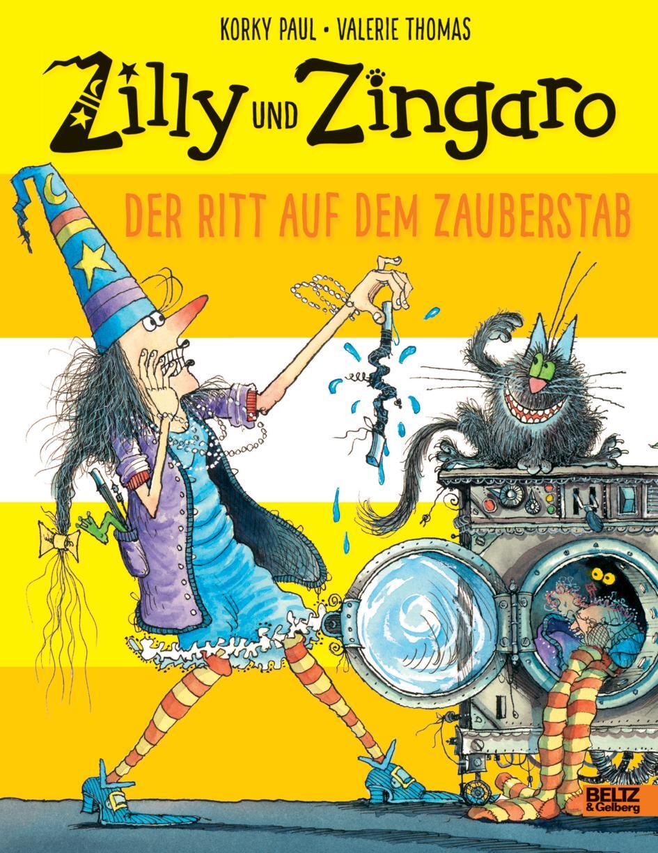 Cover: 9783407821379 | Zilly und Zingaro. Der Ritt auf dem Zauberstab | Korky Paul (u. a.)