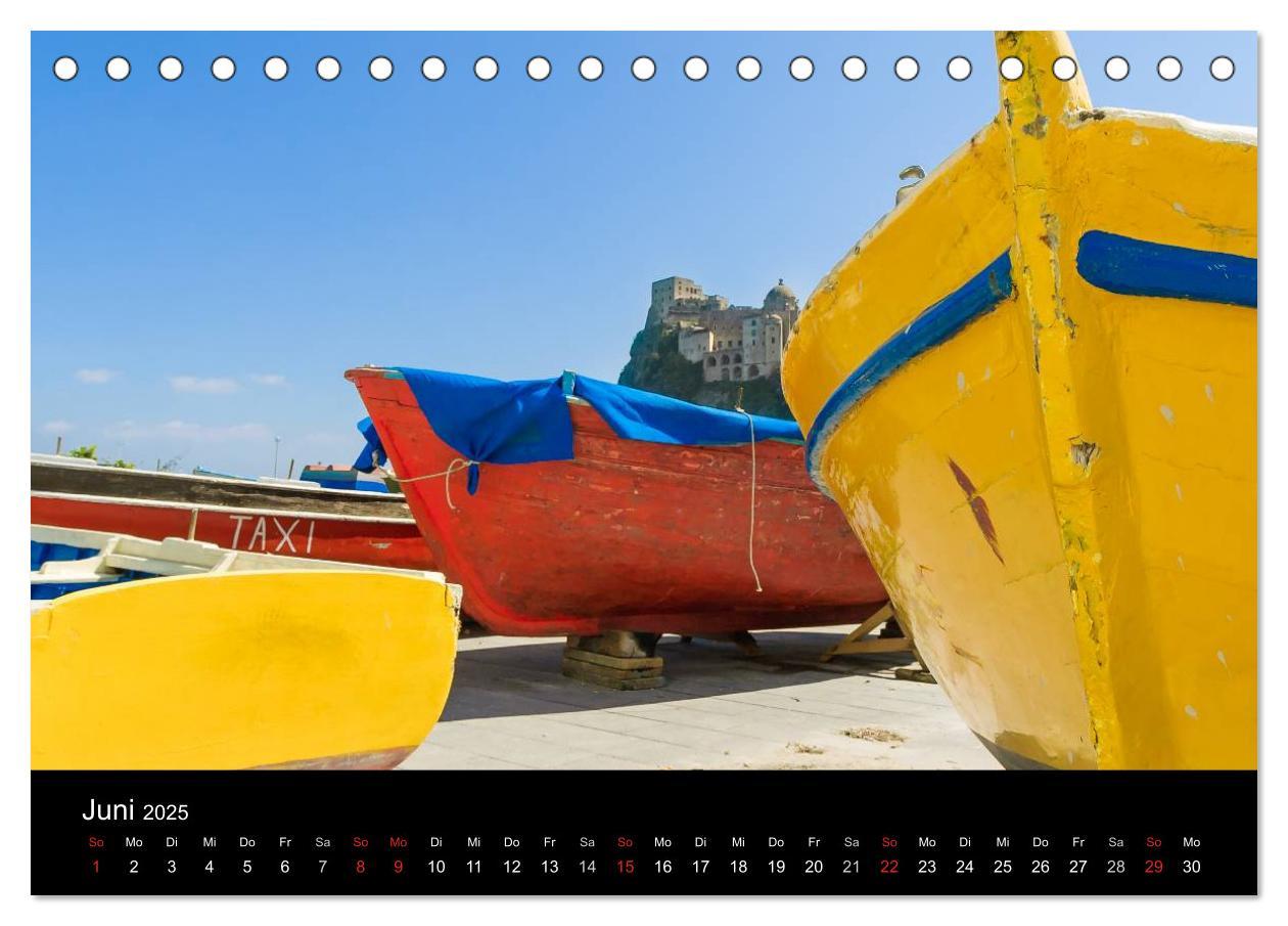 Bild: 9783435766987 | Insel Ischia (Tischkalender 2025 DIN A5 quer), CALVENDO Monatskalender