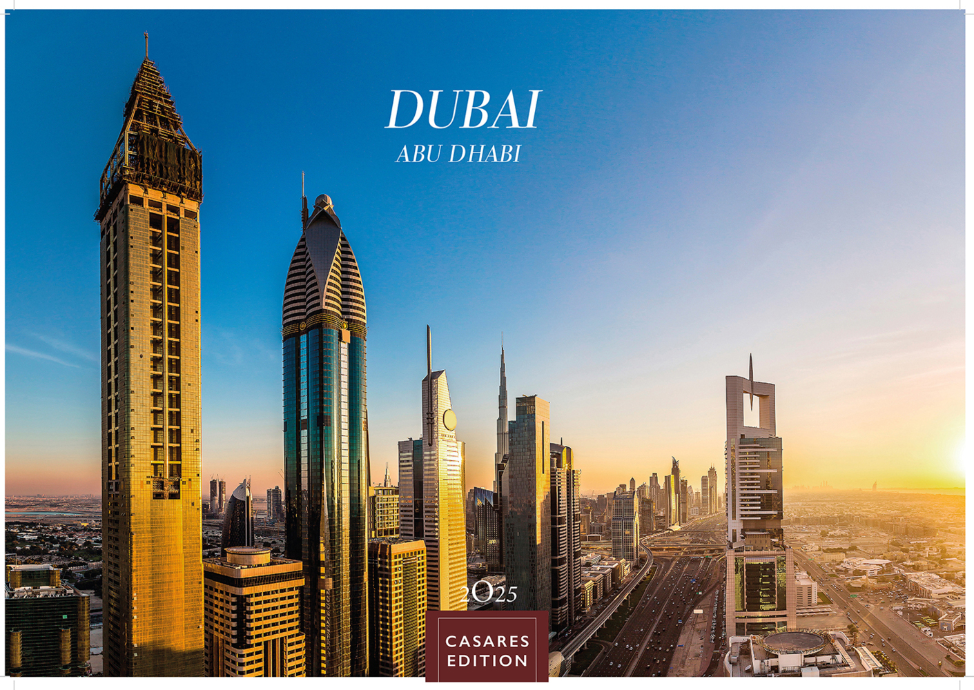 Cover: 9781835240885 | Duba/Abu Dhabi 2025 L 35x50cm | Kalender | 14 S. | Deutsch | 2025