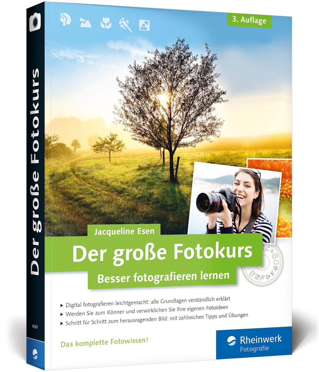 Cover: 9783836241472 | Der große Fotokurs | Besser fotografieren lernen | Jacqueline Esen