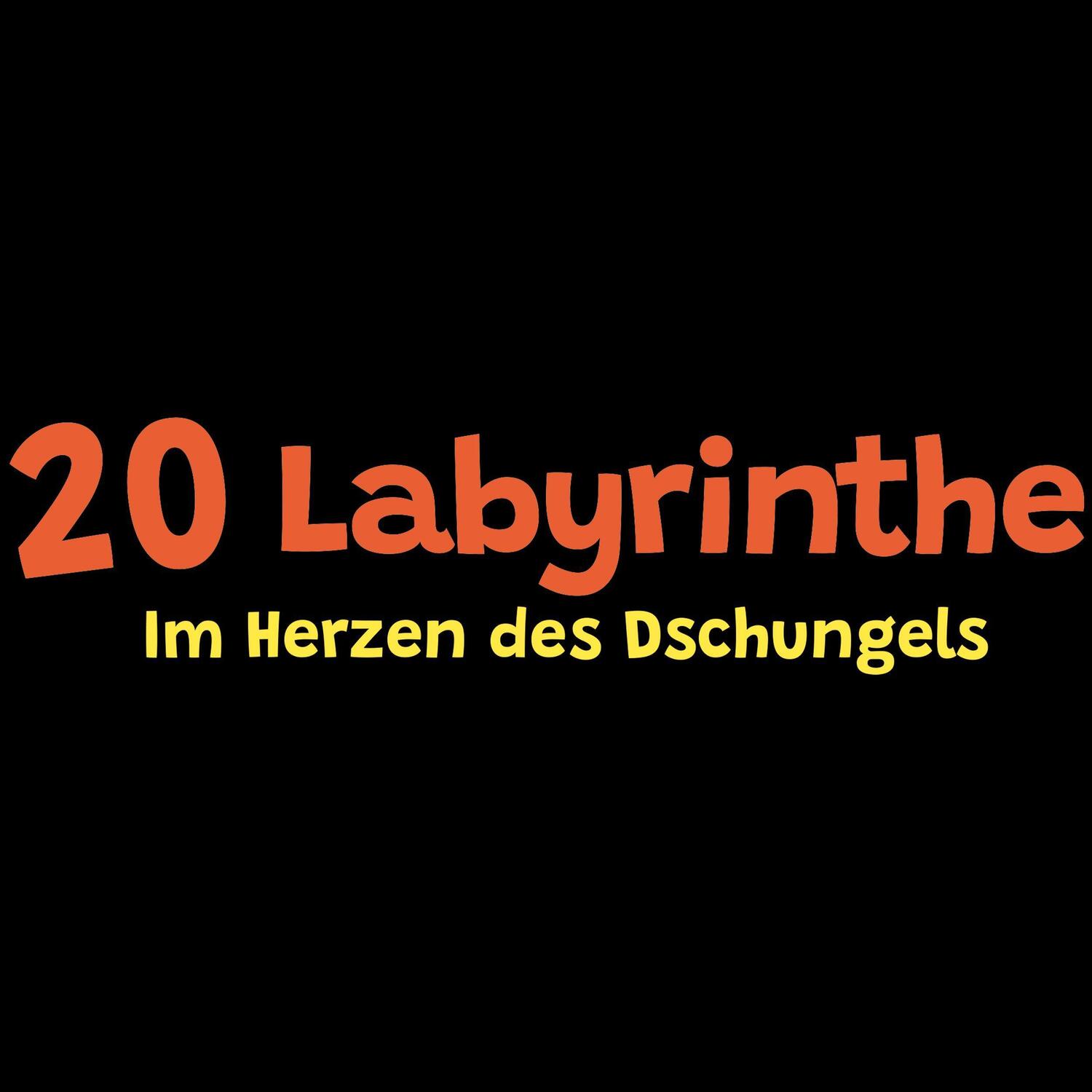 Bild: 3760354050423 | Auzou 20 Labyrinthe im Herzen des Dschungels | Auzou | Spiel | Deutsch