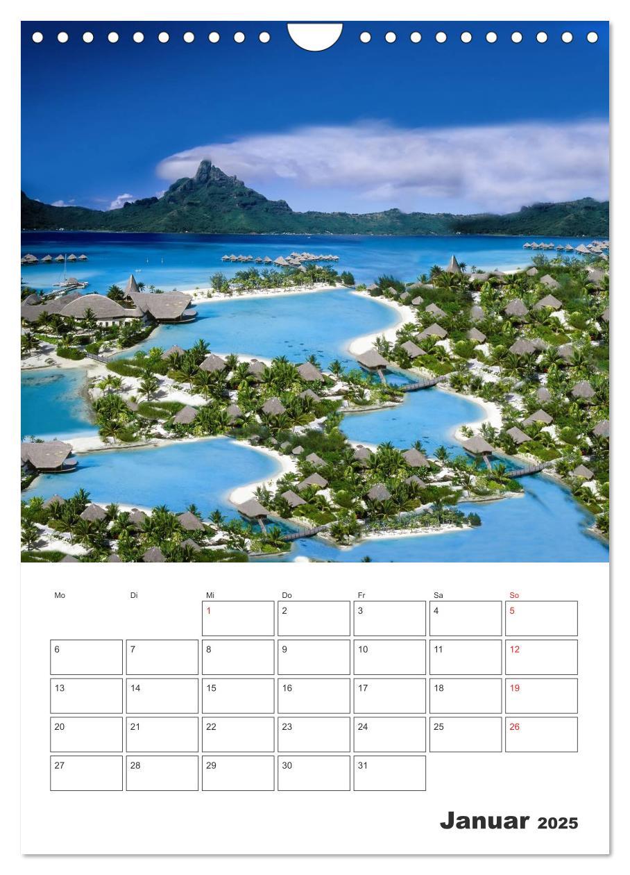 Bild: 9783457073575 | Inselparadiese im Südpazifik (Wandkalender 2025 DIN A4 hoch),...