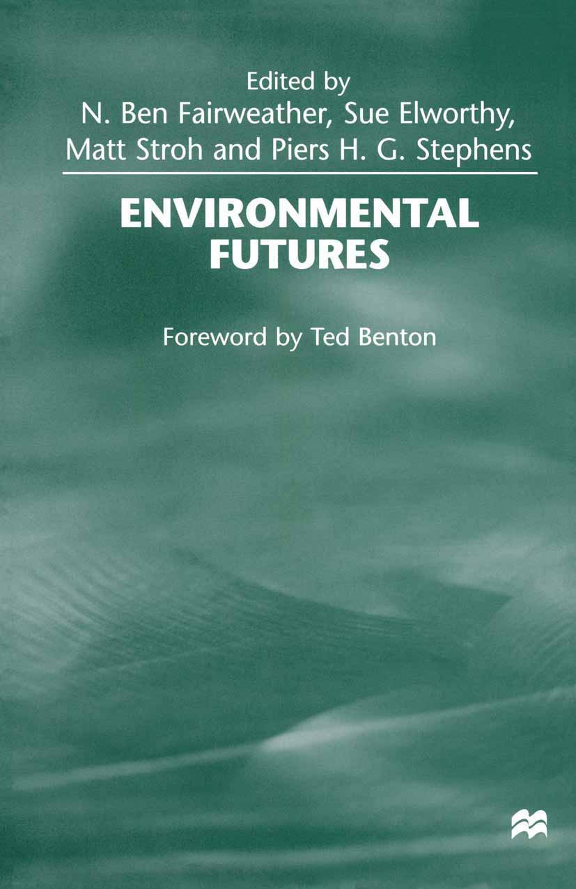 Cover: 9781349272679 | Environmental Futures | Ben Fairweather (u. a.) | Taschenbuch | xi