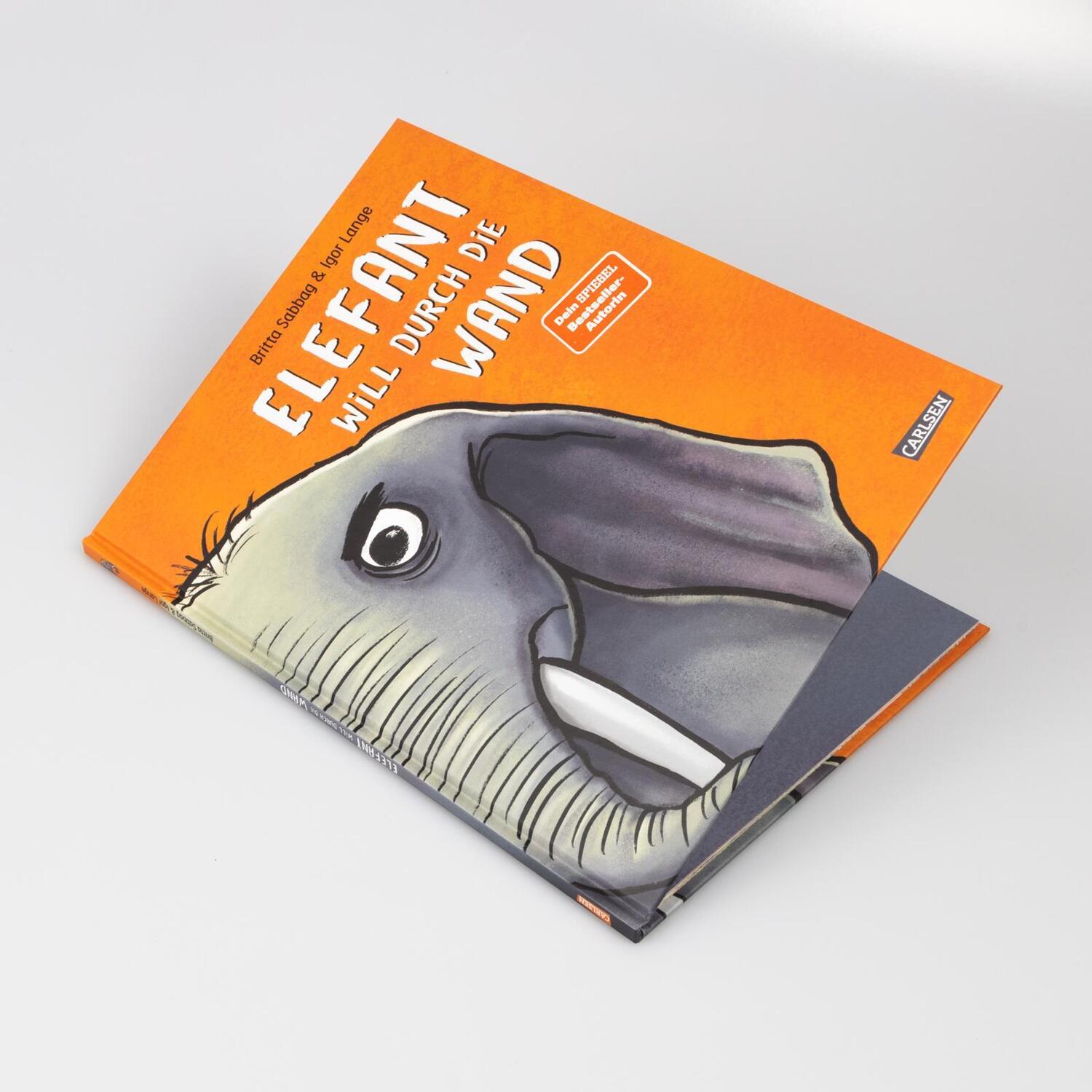 Bild: 9783551522832 | Elefant will durch die Wand | Britta Sabbag | Buch | 32 S. | Deutsch