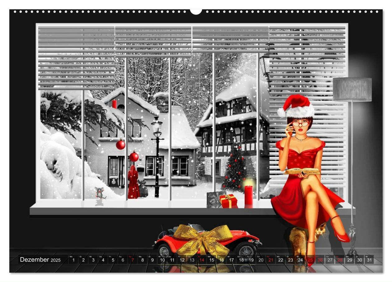 Bild: 9783435471157 | Rot wie die Liebe by Mausopardia (Wandkalender 2025 DIN A2 quer),...