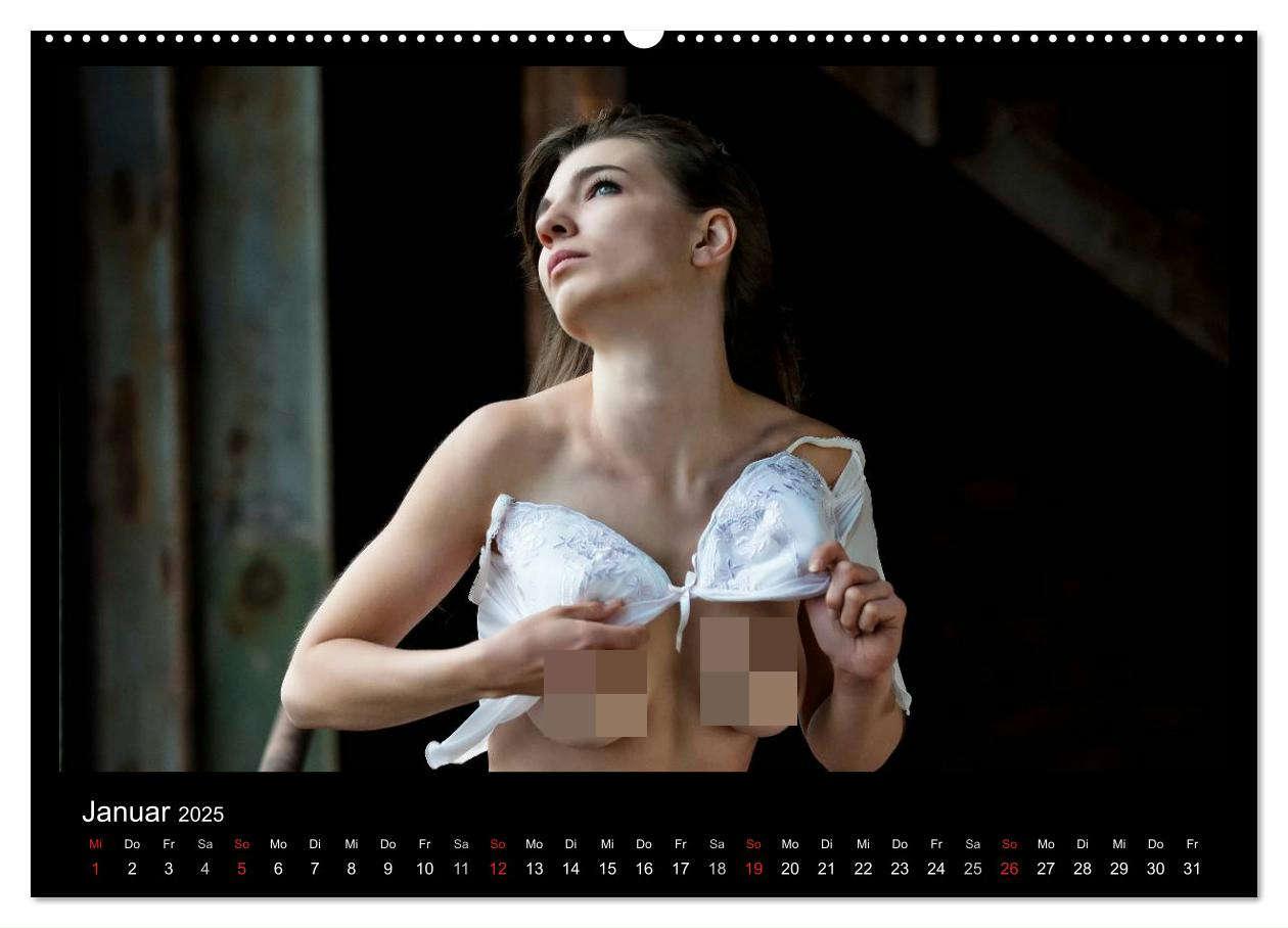 Bild: 9783435763474 | Outdoor Aktkalender 2025 (Wandkalender 2025 DIN A2 quer), CALVENDO...