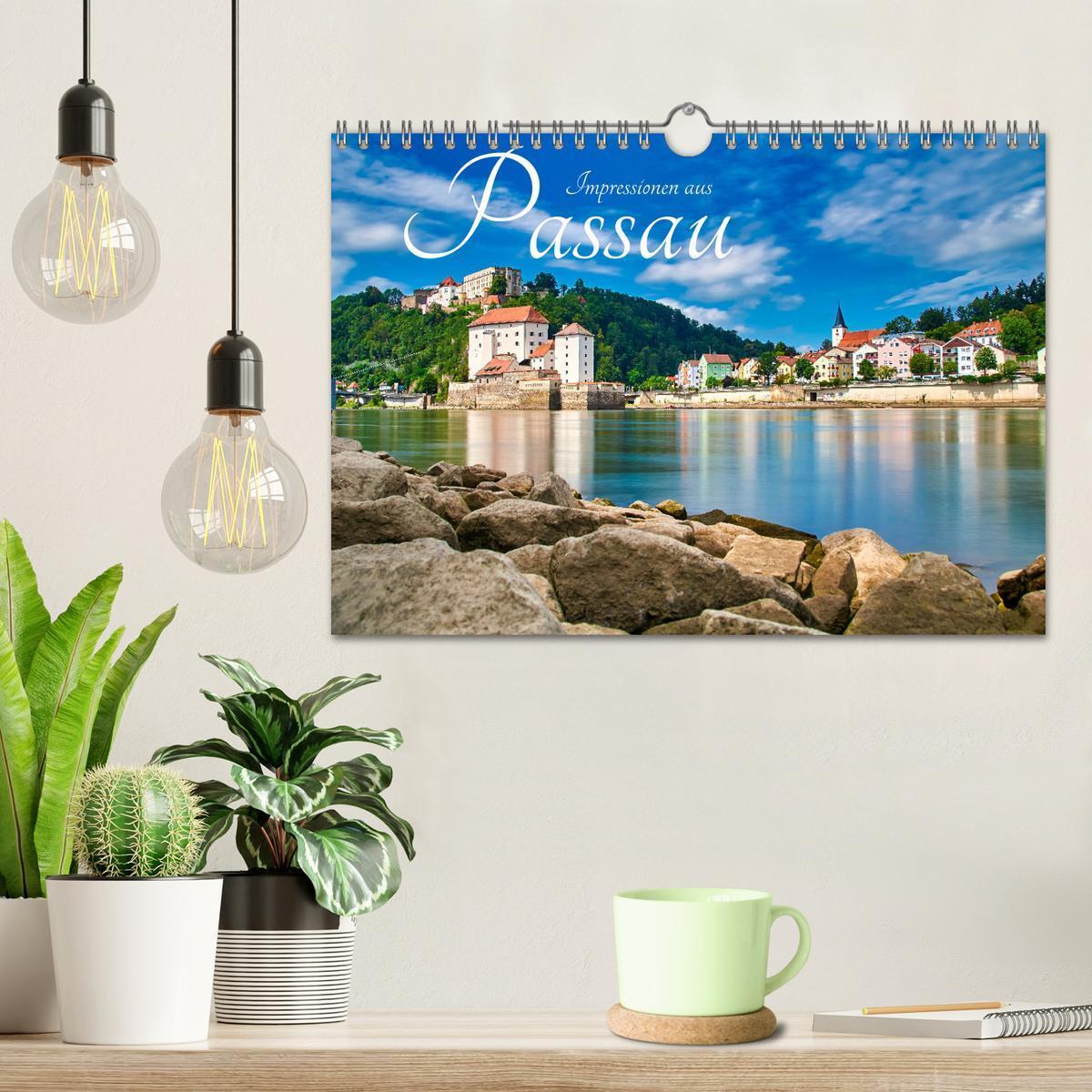 Bild: 9783435056576 | Impressionen aus Passau (Wandkalender 2025 DIN A4 quer), CALVENDO...