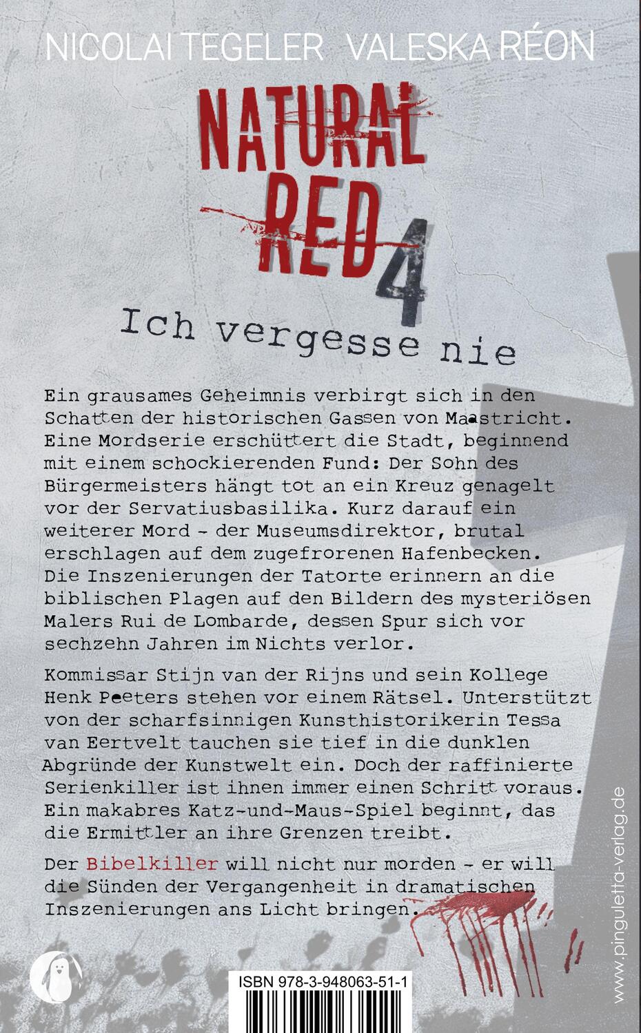 Rückseite: 9783948063511 | Natural Red 4 | Ich vergesse nie | Nicolai Tegeler (u. a.) | Buch