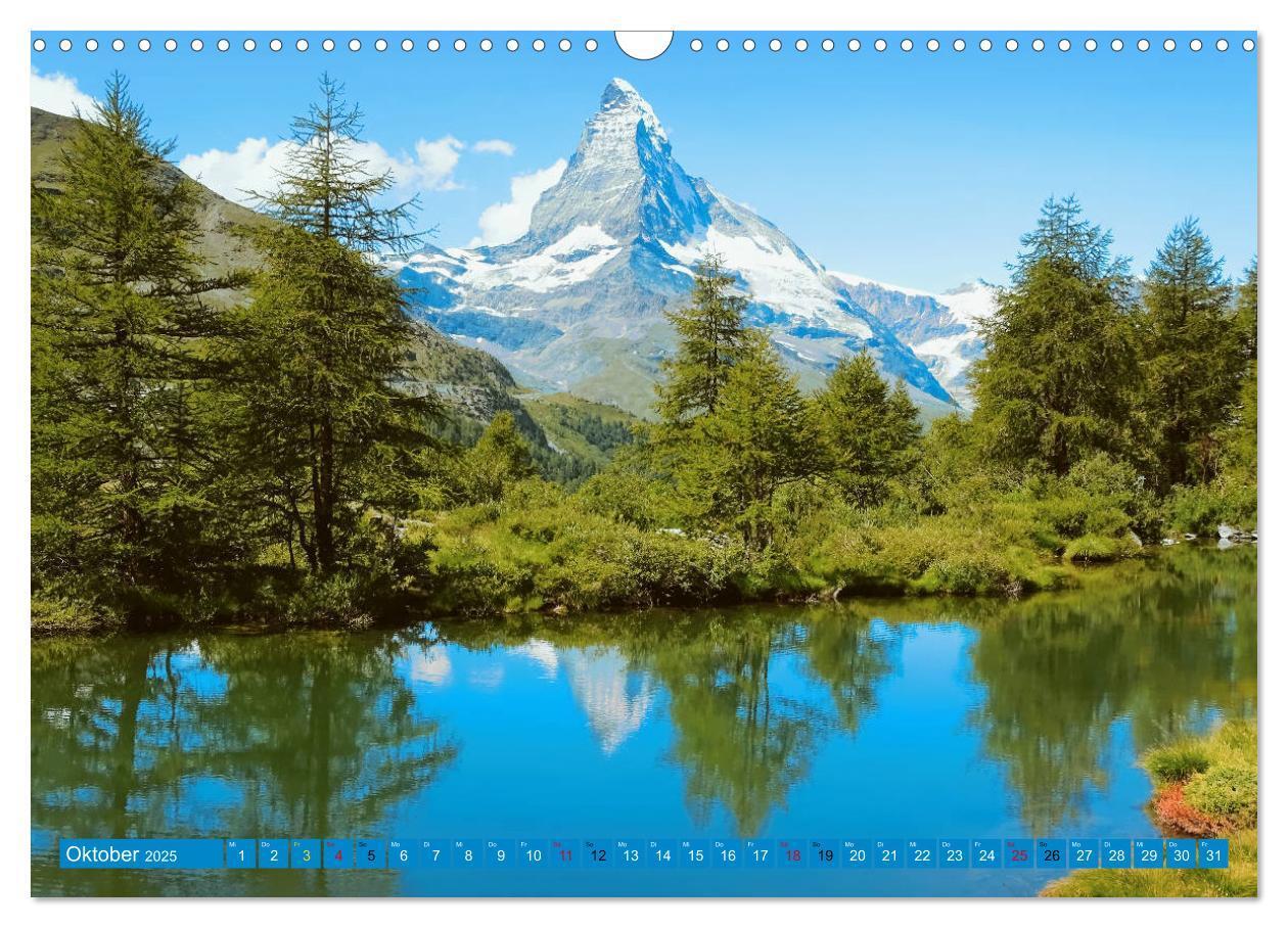 Bild: 9783383826337 | MATTERHORN Impressionen (Wandkalender 2025 DIN A3 quer), CALVENDO...