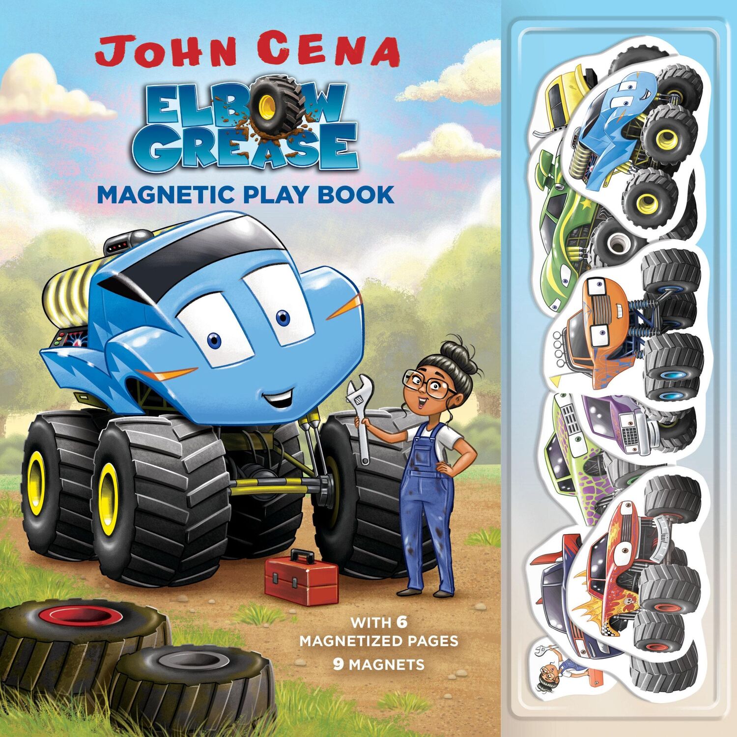 Cover: 9780525577638 | Elbow Grease Magnetic Play Book | John Cena | Buch | Kinder-Pappbuch