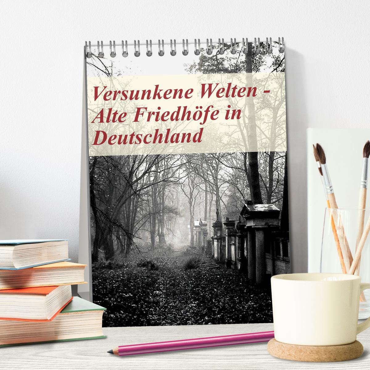 Bild: 9783457073063 | Versunkene Welten - Alte Friedhöfe in Deutschland (Tischkalender...