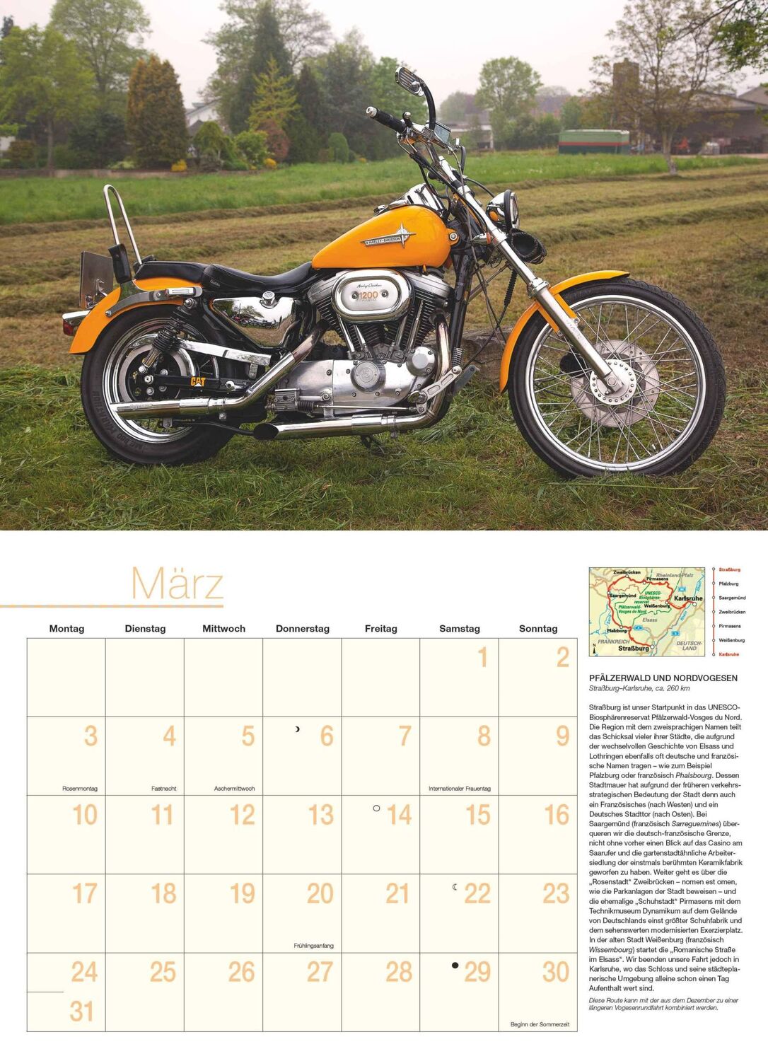 Bild: 4250809652863 | Motorräder &amp; Routen 2025 - Broschürenkalender - mit...