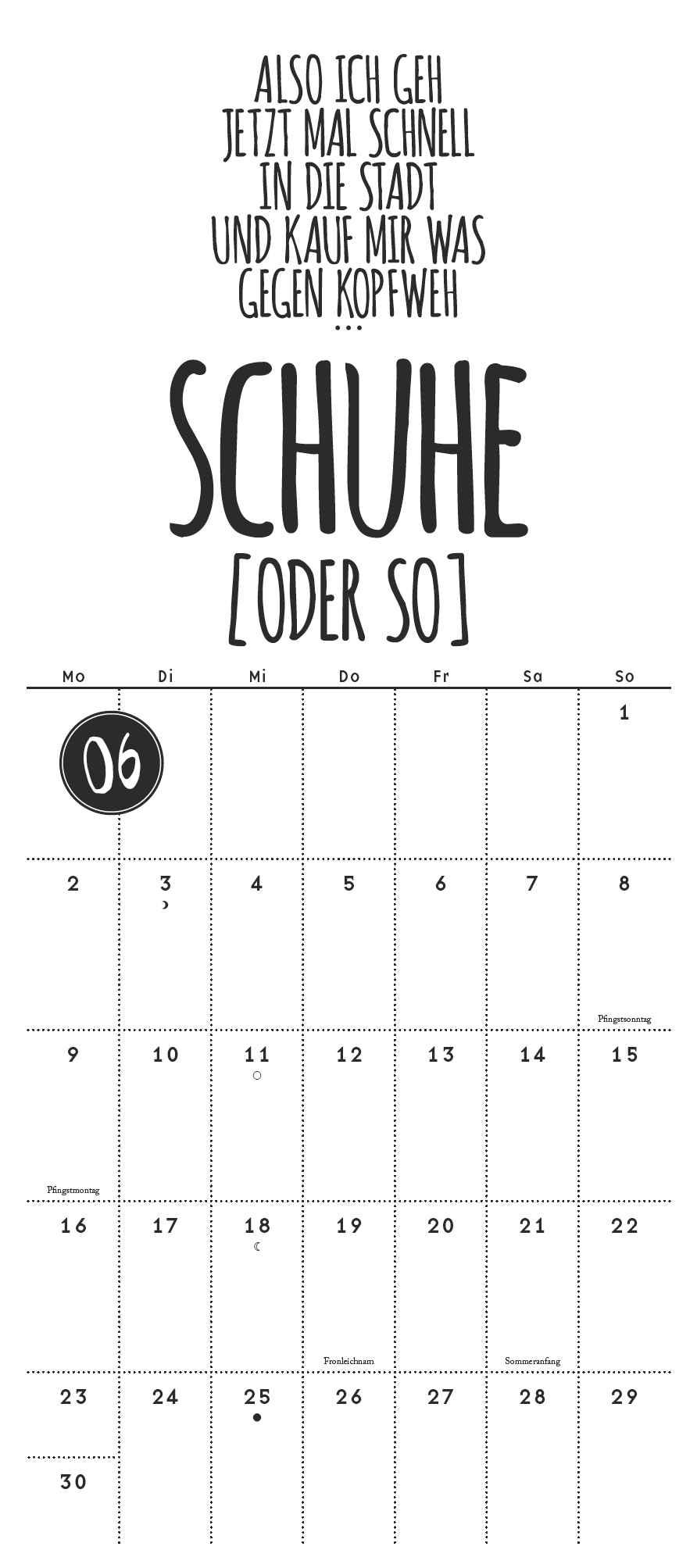 Bild: 4250809653587 | Funi Smart Art Notizkalender 2025 - Planer - Funny Quotes, Sprüche...