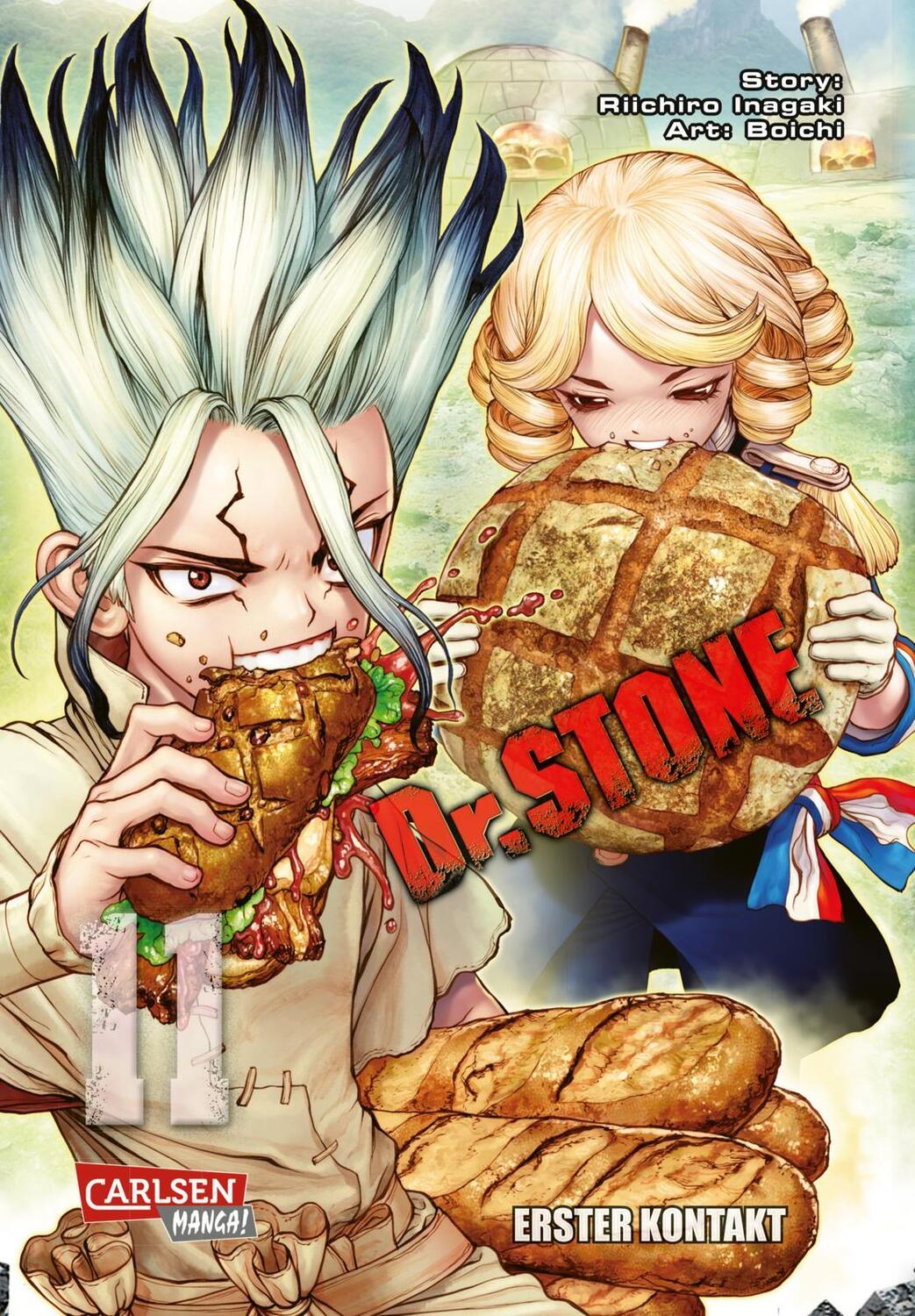 Cover: 9783551750181 | Dr. Stone 11 | Verrückte Abenteuer, Action und Wissenschaft! | Buch