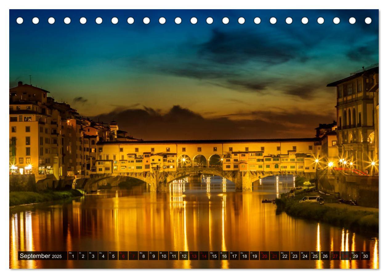 Bild: 9783435455393 | Impressionen aus FLORENZ (Tischkalender 2025 DIN A5 quer), CALVENDO...