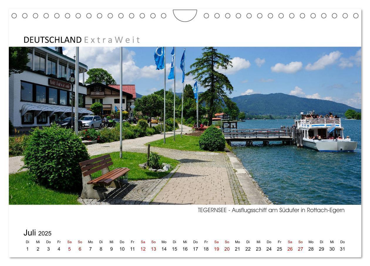 Bild: 9783383797293 | Weißblaue Impressionen vom Tegernsee (Wandkalender 2025 DIN A4...