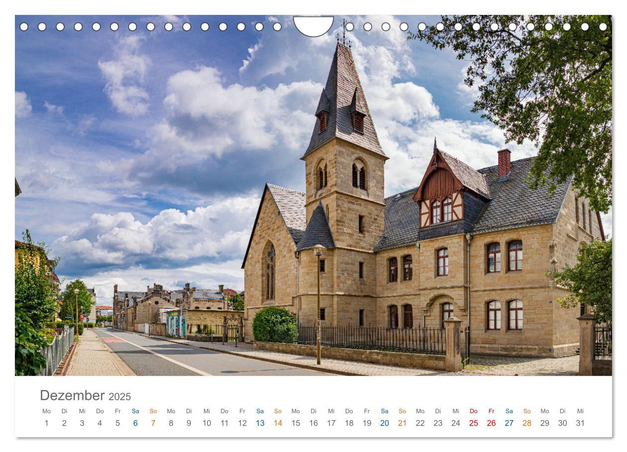 Bild: 9783457176245 | Rudolstadt - im Tal der Saale (Wandkalender 2025 DIN A4 quer),...