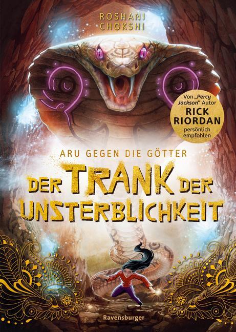 Cover: 9783473409167 | Aru gegen die Götter, Band 5: Der Trank der Unsterblichkeit (Rick...