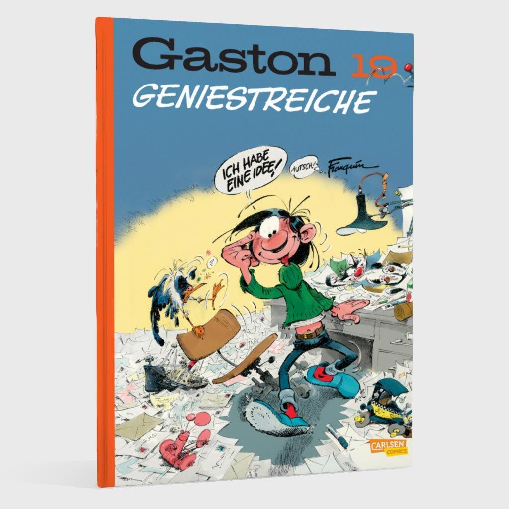 Bild: 9783551744562 | Gaston Neuedition 19: Geniestreiche | André Franquin | Buch | 48 S.