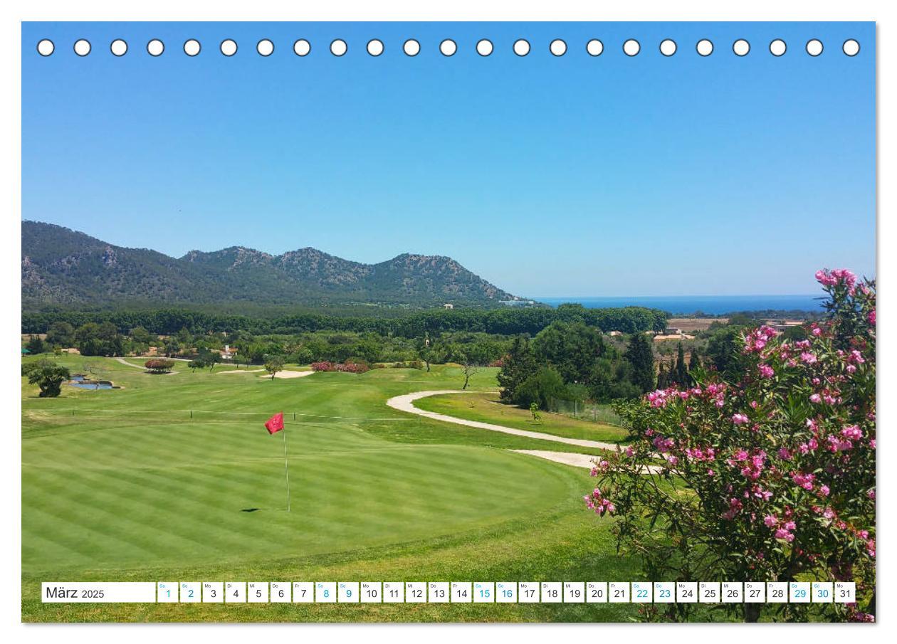 Bild: 9783435140848 | Mediterrane Golfplätze - Spanien, Portugal, Mallorca (Tischkalender...