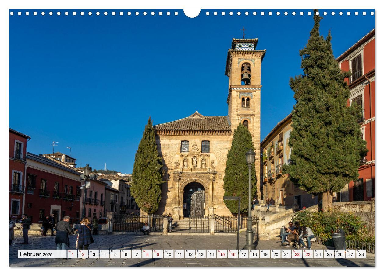 Bild: 9783383976476 | Andalusien - Granada (Wandkalender 2025 DIN A3 quer), CALVENDO...