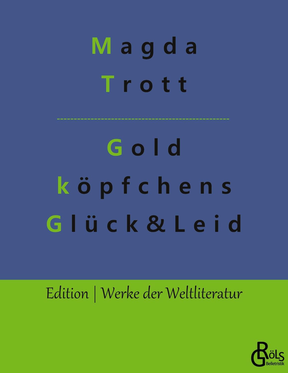 Cover: 9783988283627 | Goldköpfchens Glück und Leid | Magda Trott | Taschenbuch | Paperback