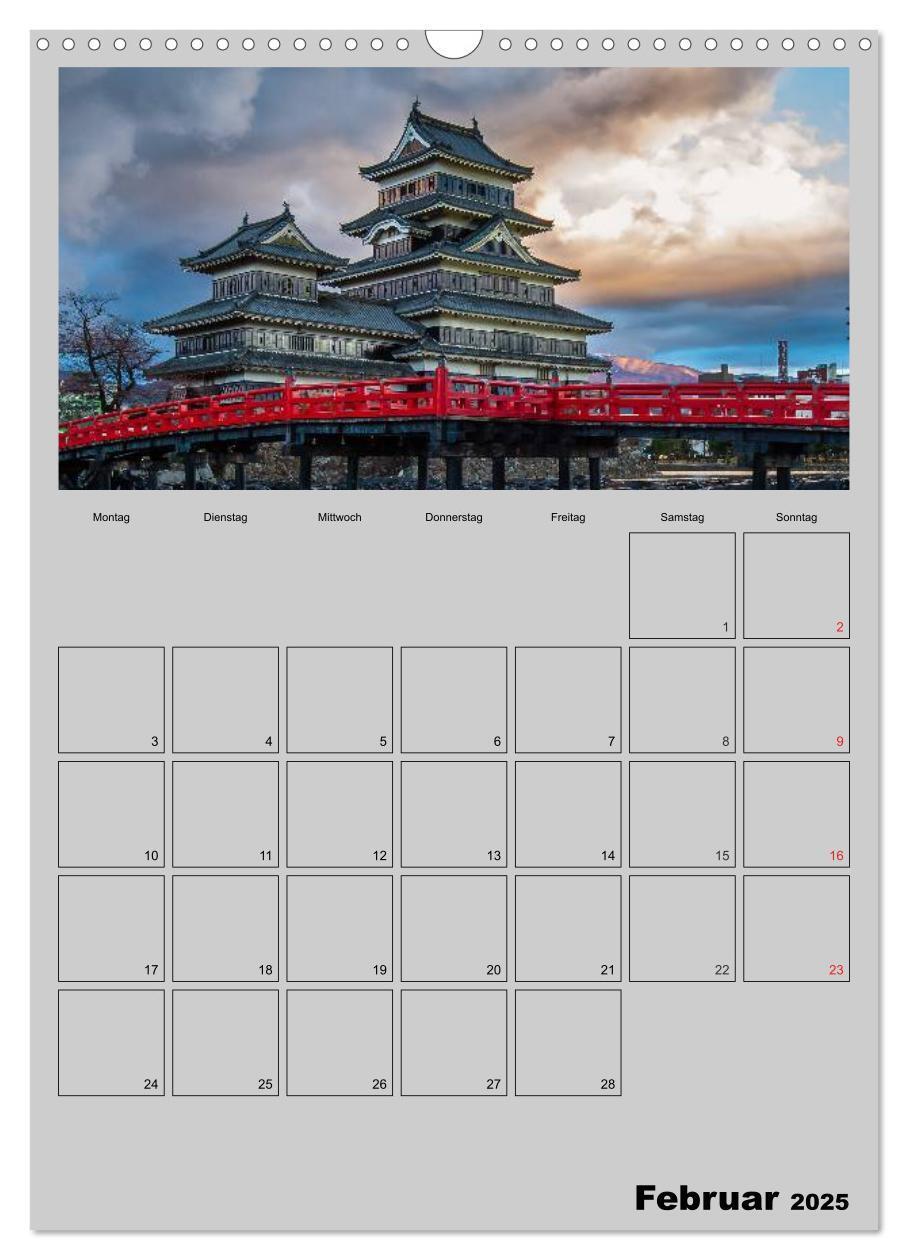 Bild: 9783457035337 | Wundervolles Japan (Wandkalender 2025 DIN A3 hoch), CALVENDO...