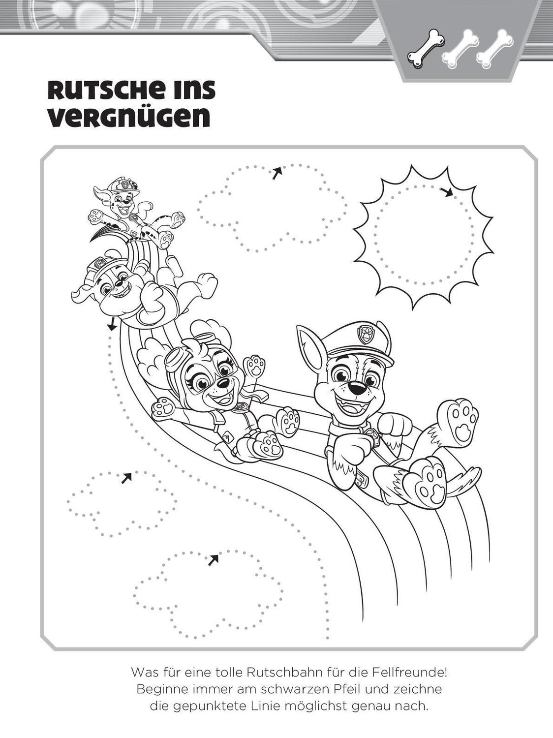 Bild: 9783849932695 | Lernen mit der PAW Patrol: Von Punkt zu Punkt. Mein Vorschulbuch