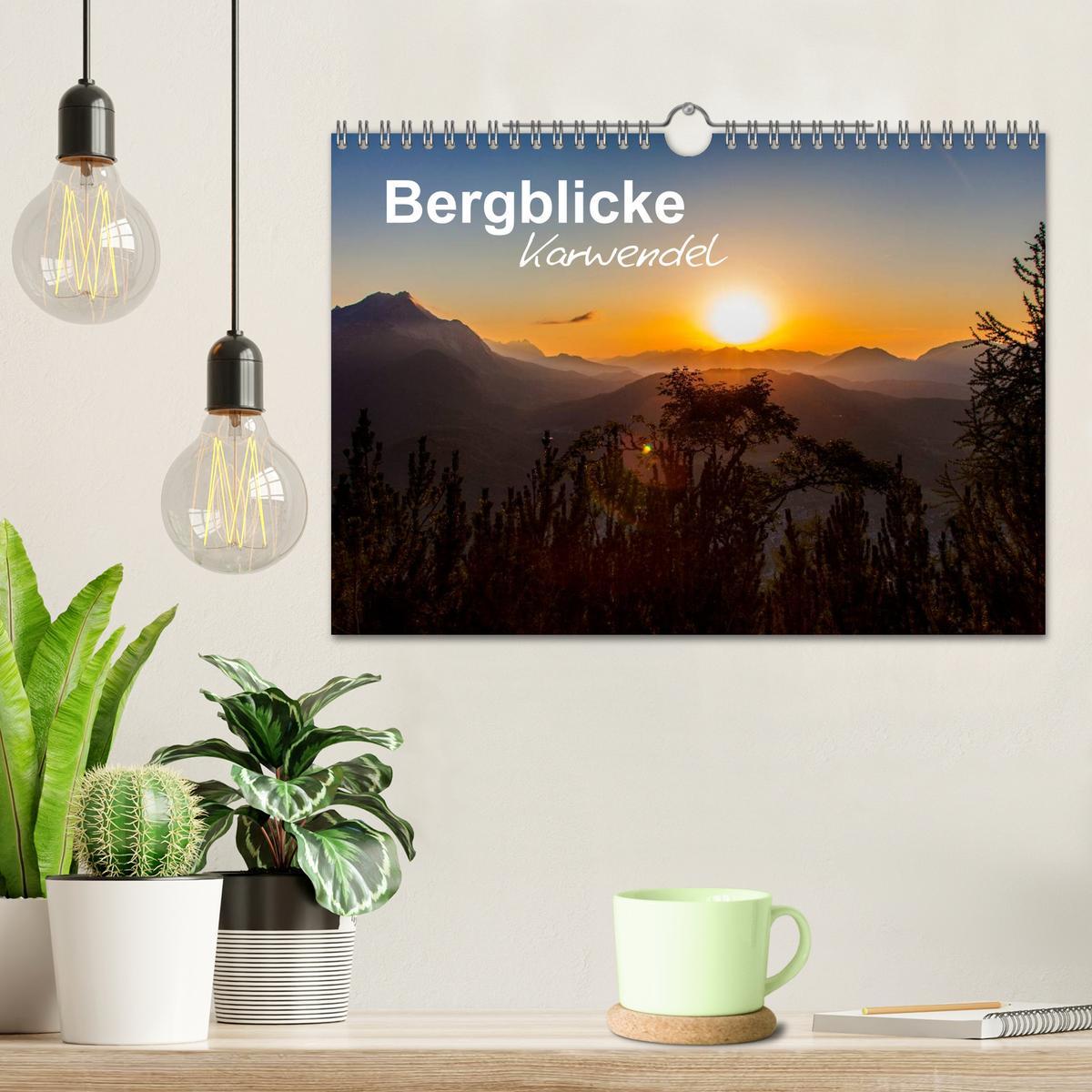 Bild: 9783435613595 | Bergblicke - Karwendel (Wandkalender 2025 DIN A4 quer), CALVENDO...