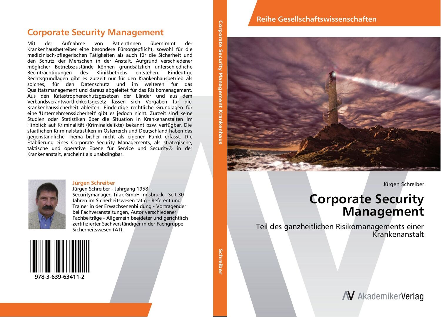 Cover: 9783639634112 | Corporate Security Management | Jürgen Schreiber | Taschenbuch | 2014