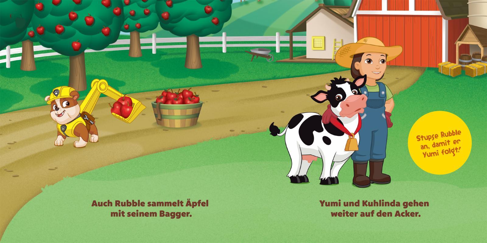 Bild: 9783845124025 | PAW Patrol Pappbilderbuch: Komm, wir helfen auf dem Bauernhof! | Buch