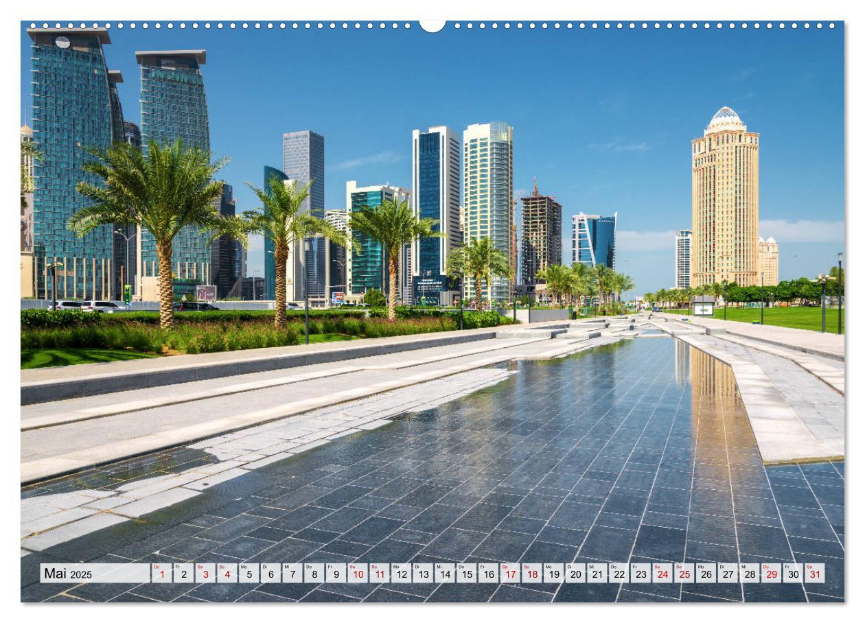 Bild: 9783435141357 | Doha - Hauptstadt von Katar (Wandkalender 2025 DIN A2 quer),...