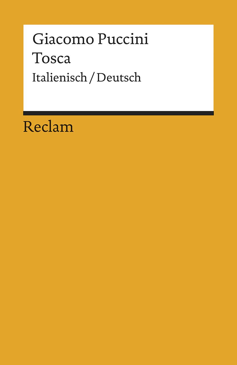 Cover: 9783150067994 | Tosca | Giacomo Puccini | Taschenbuch | Reclam Universal-Bibliothek