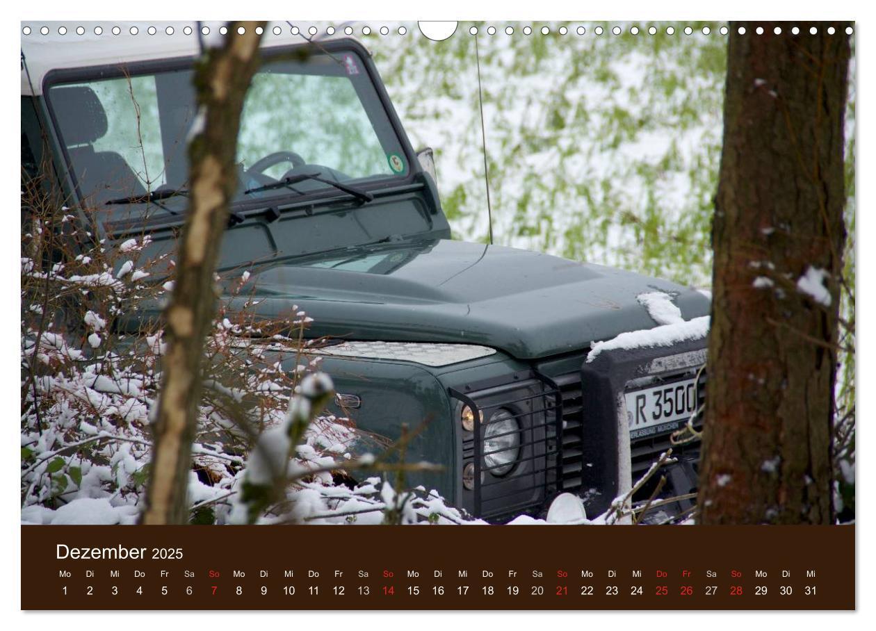 Bild: 9783435505890 | Defender für's Grobe (Wandkalender 2025 DIN A3 quer), CALVENDO...