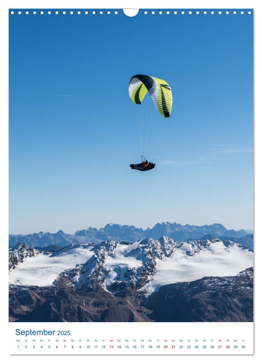 Bild: 9783435981984 | Paragliding - von grünen Wiesen zu schroffen Gletschen...