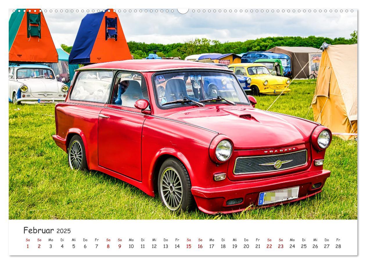 Bild: 9783383964473 | Trabi-Kult (Wandkalender 2025 DIN A2 quer), CALVENDO Monatskalender