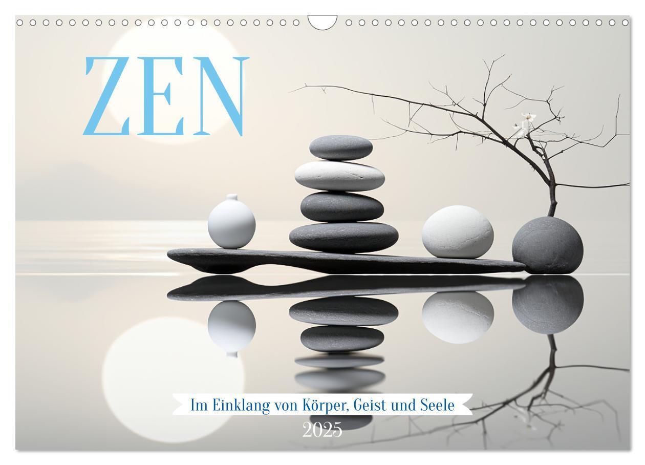 Cover: 9783383870699 | Zen (Wandkalender 2025 DIN A3 quer), CALVENDO Monatskalender | Illgen