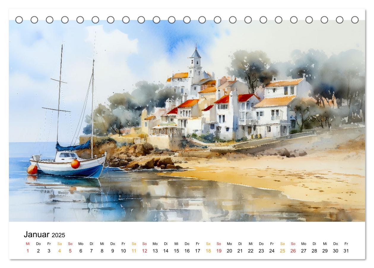 Bild: 9783457213087 | Portugal mein Traum (Tischkalender 2025 DIN A5 quer), CALVENDO...