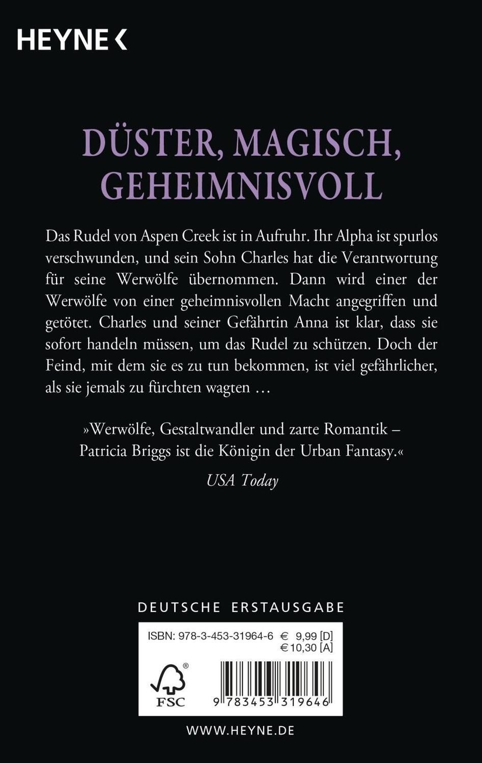 Bild: 9783453319646 | Die Stunde der Wölfe | Alpha & Omega 5 - Roman | Patricia Briggs