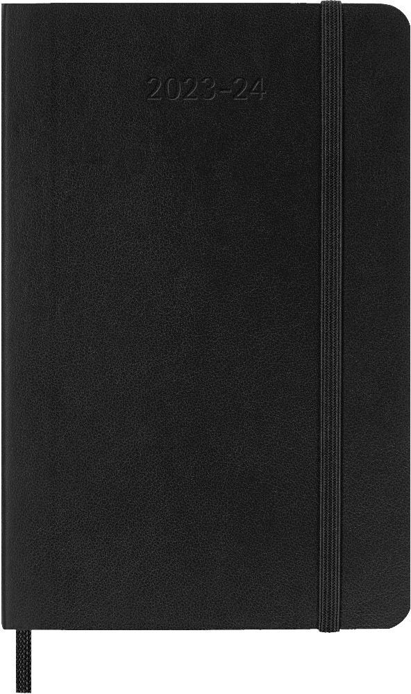 Cover: 8056598857009 | Moleskine 18 Monate Wochen Notizkalender 2023/2024, Pocket/A6, Schwarz