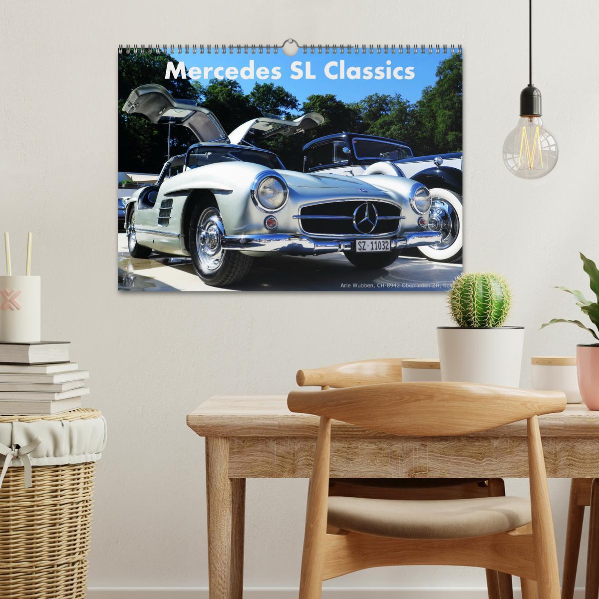 Bild: 9783435073566 | Mercedes SL Classics (Wandkalender 2025 DIN A3 quer), CALVENDO...