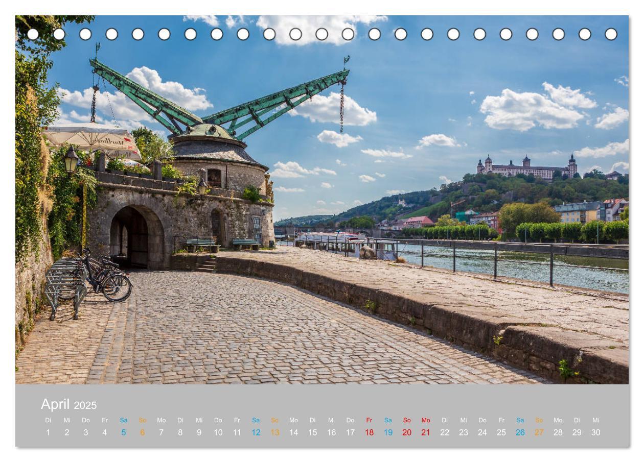 Bild: 9783435224333 | Würzburg - Stadt der Kirchen (Tischkalender 2025 DIN A5 quer),...