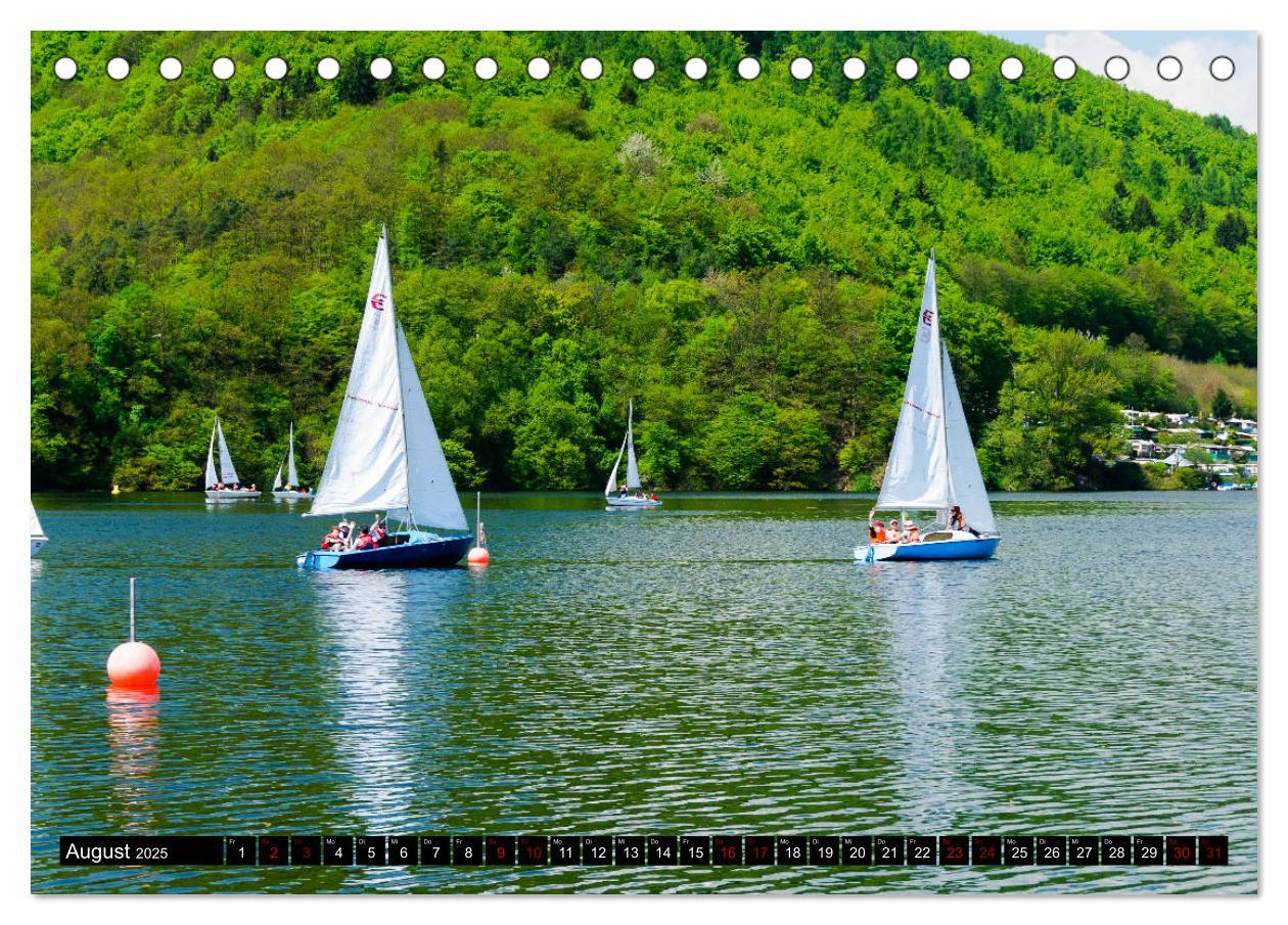 Bild: 9783435390458 | Rund um den Edersee (Tischkalender 2025 DIN A5 quer), CALVENDO...