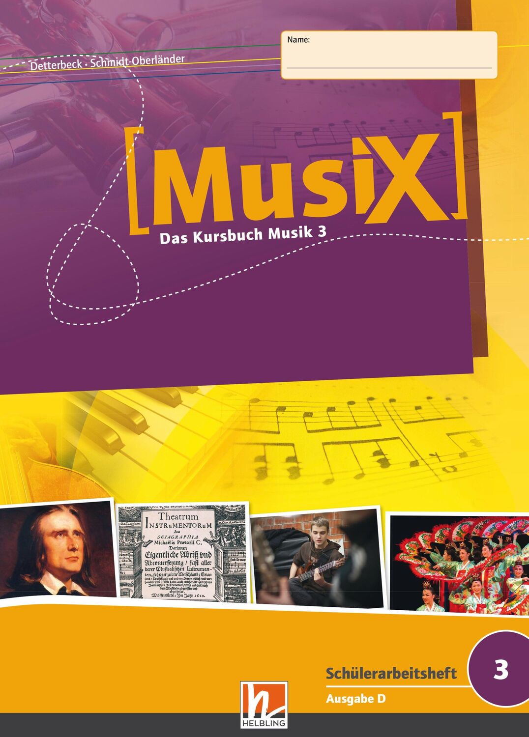 Cover: 9783862271856 | MusiX 3. Schülerarbeitsheft. Ausgabe Deutschland | Klasse 9/10 | MusiX